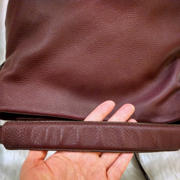 Marc by Marc Jacobs Burgundy Hillier Satchel - Picture 8 of 12